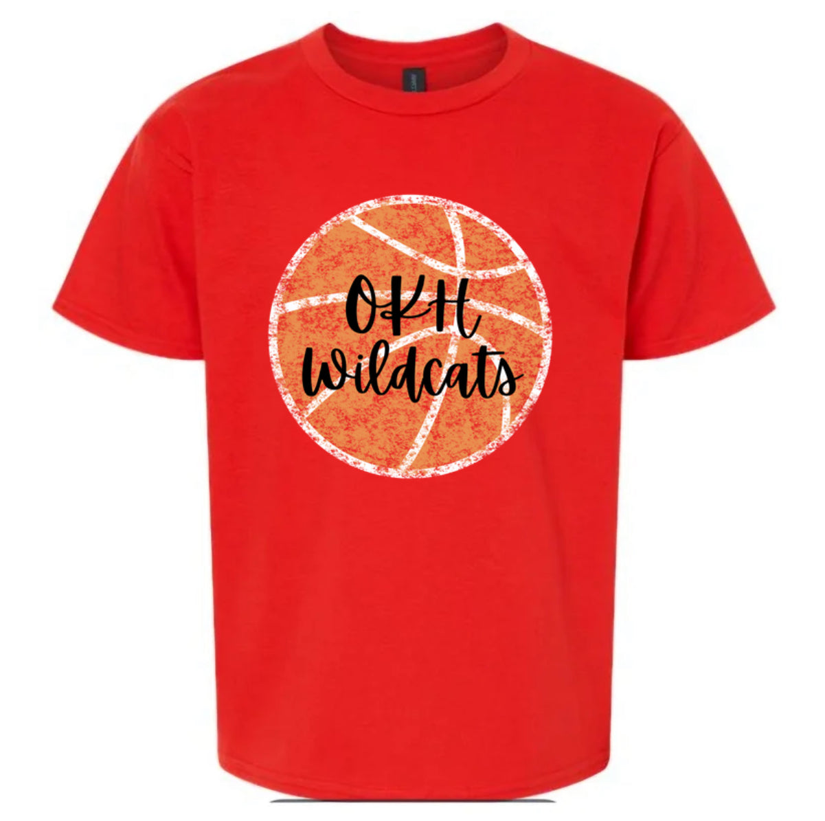 OKH Basketball tee - Red