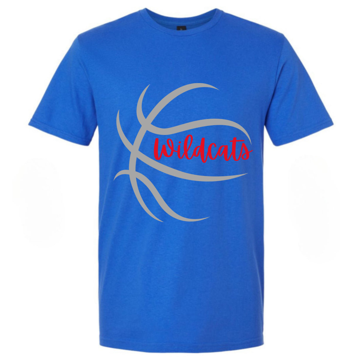 Wildcats Basketball tee - Blue