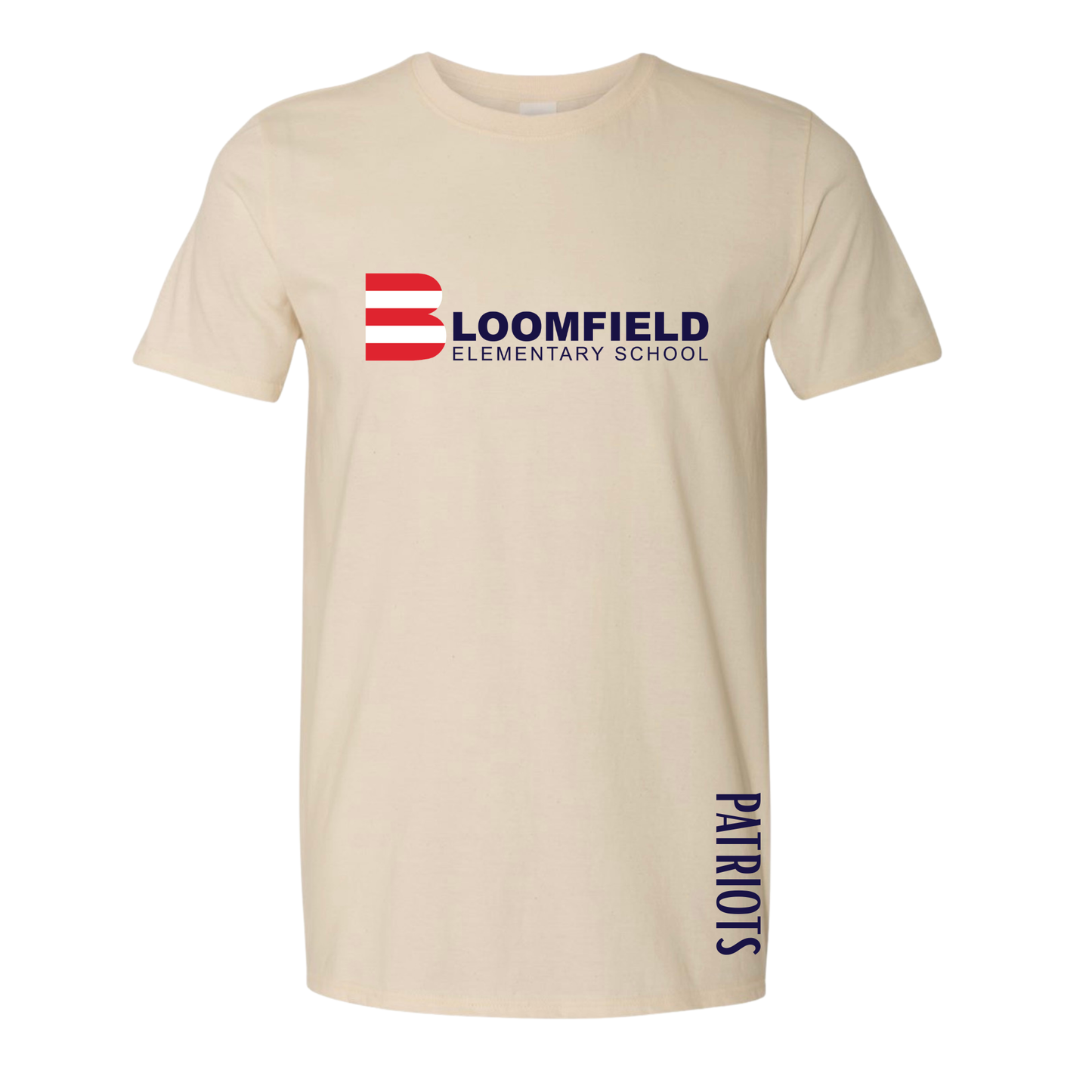 Bloomfield Elementary tee - Tan