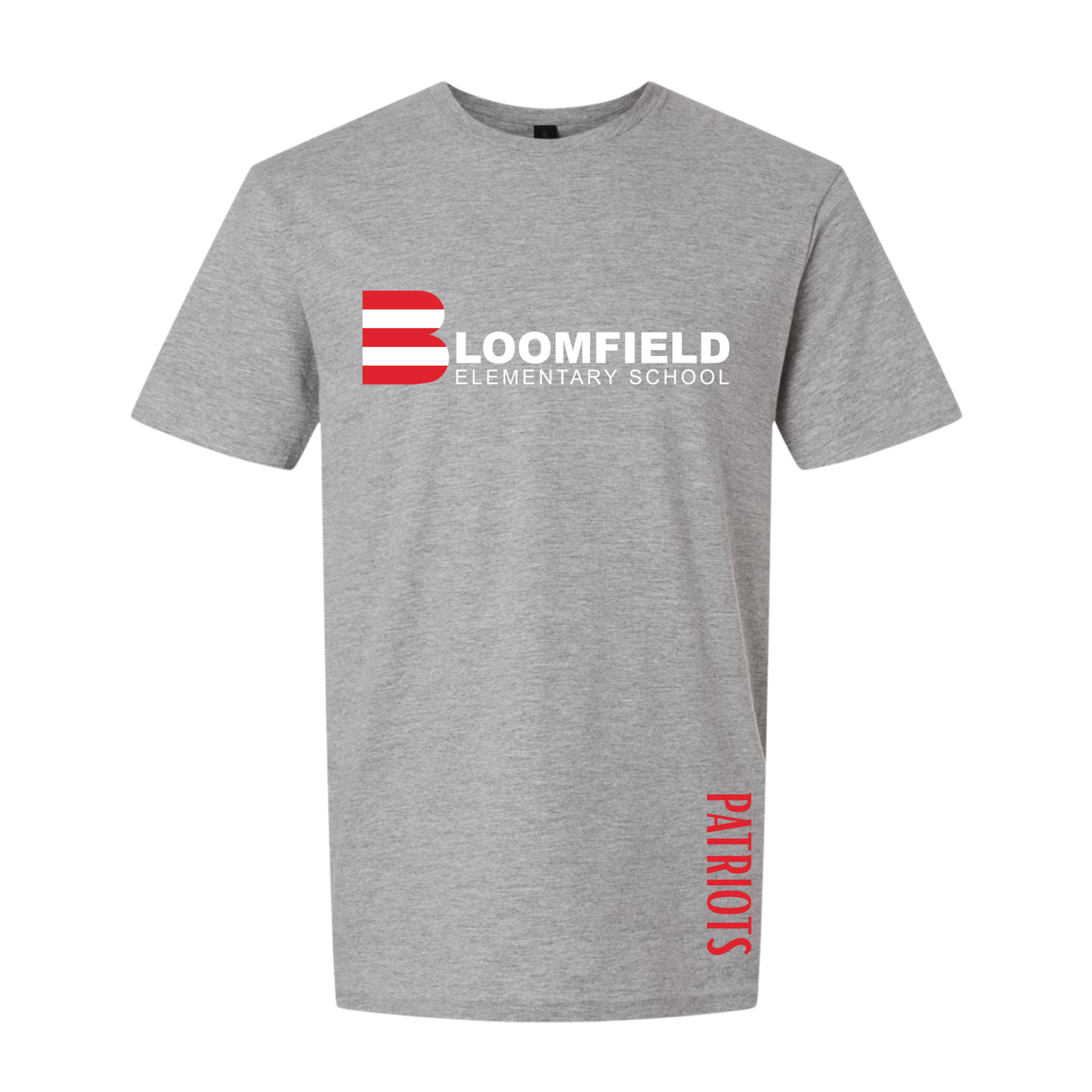 Bloomfield Elementary tee - Grey