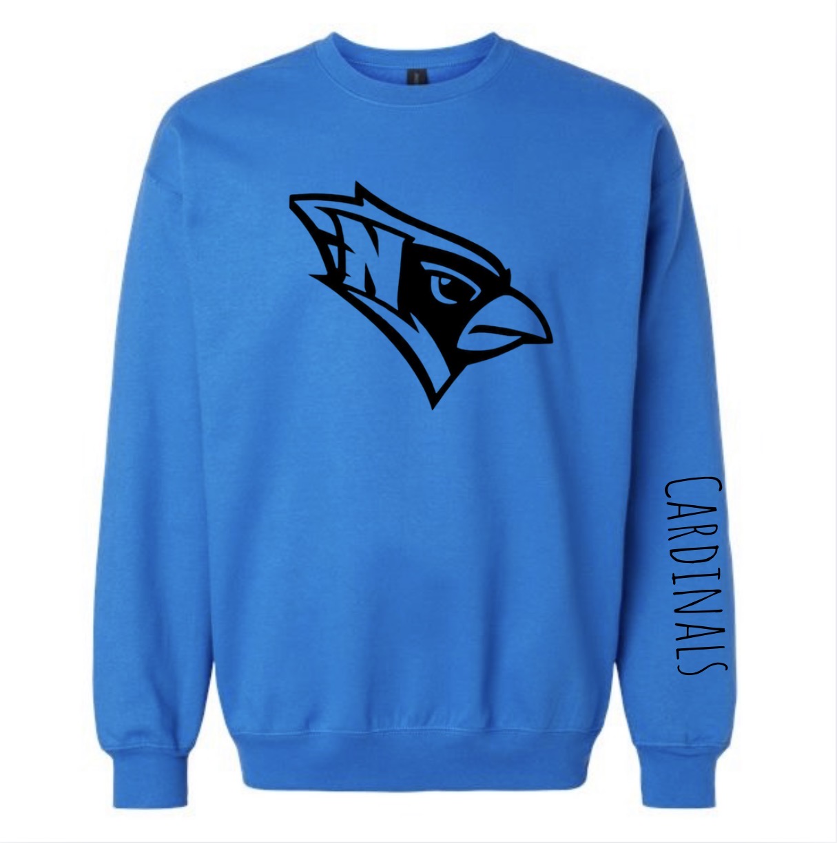 Cardinals Sleeve Crewneck - Blue