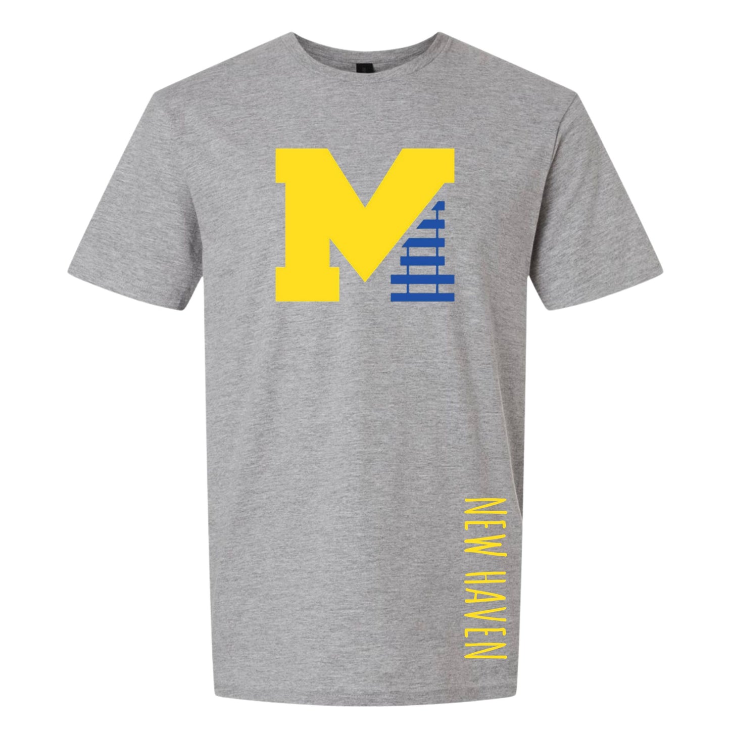 New Haven Logo tee - Grey