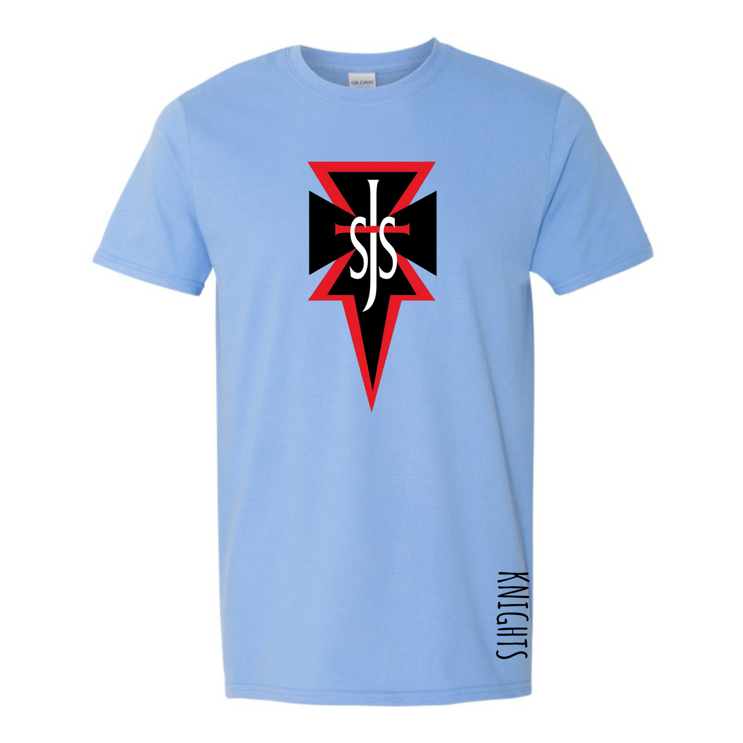 SJS tee - Light Blue