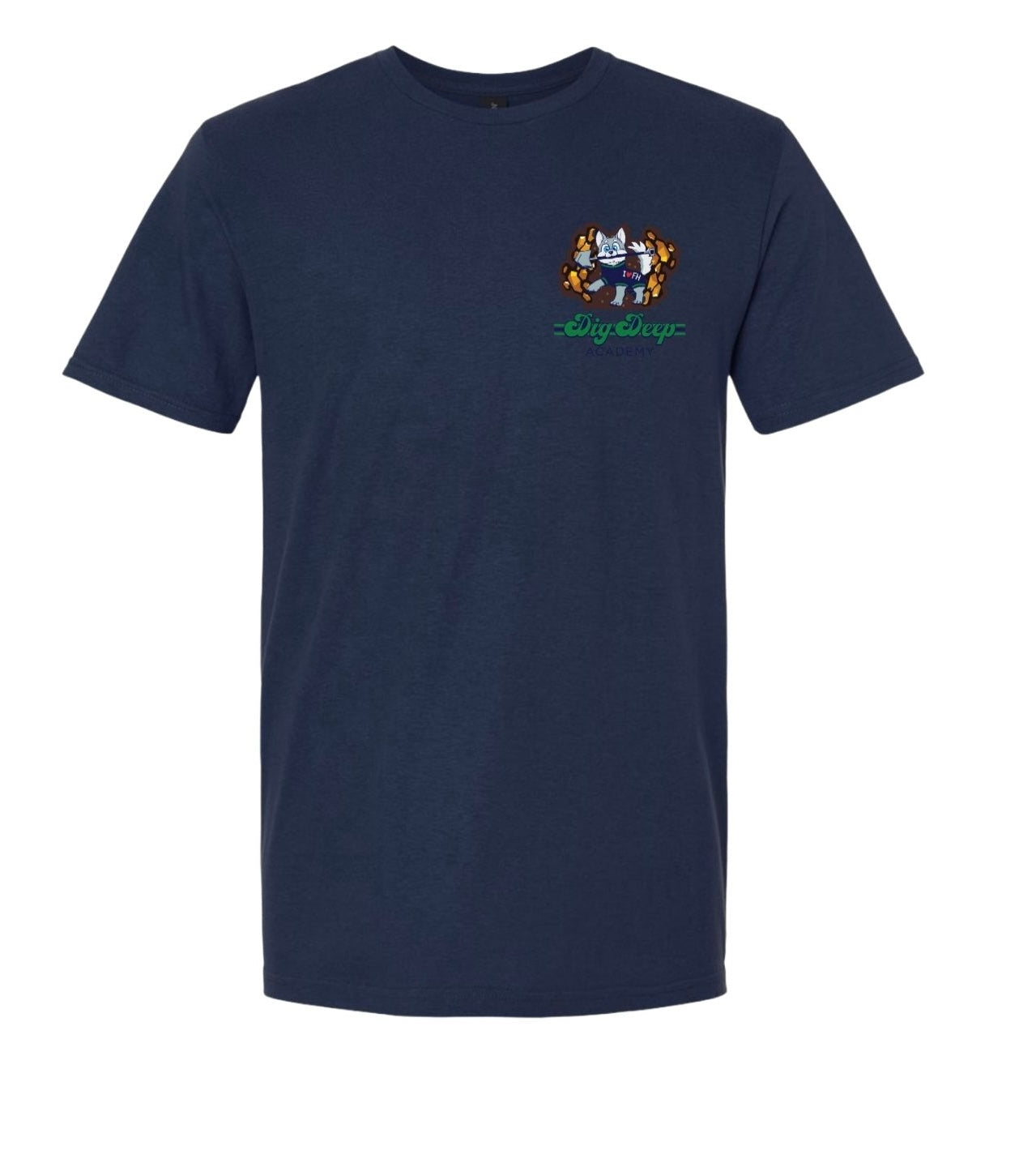 Huskies DDA pocket tee - Navy