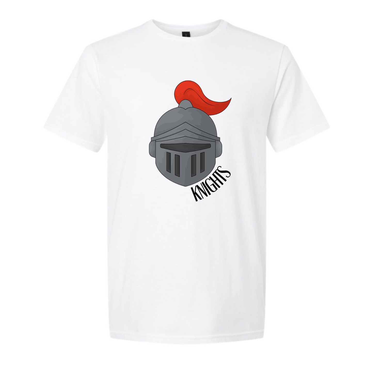 Sketched Knight tee - White