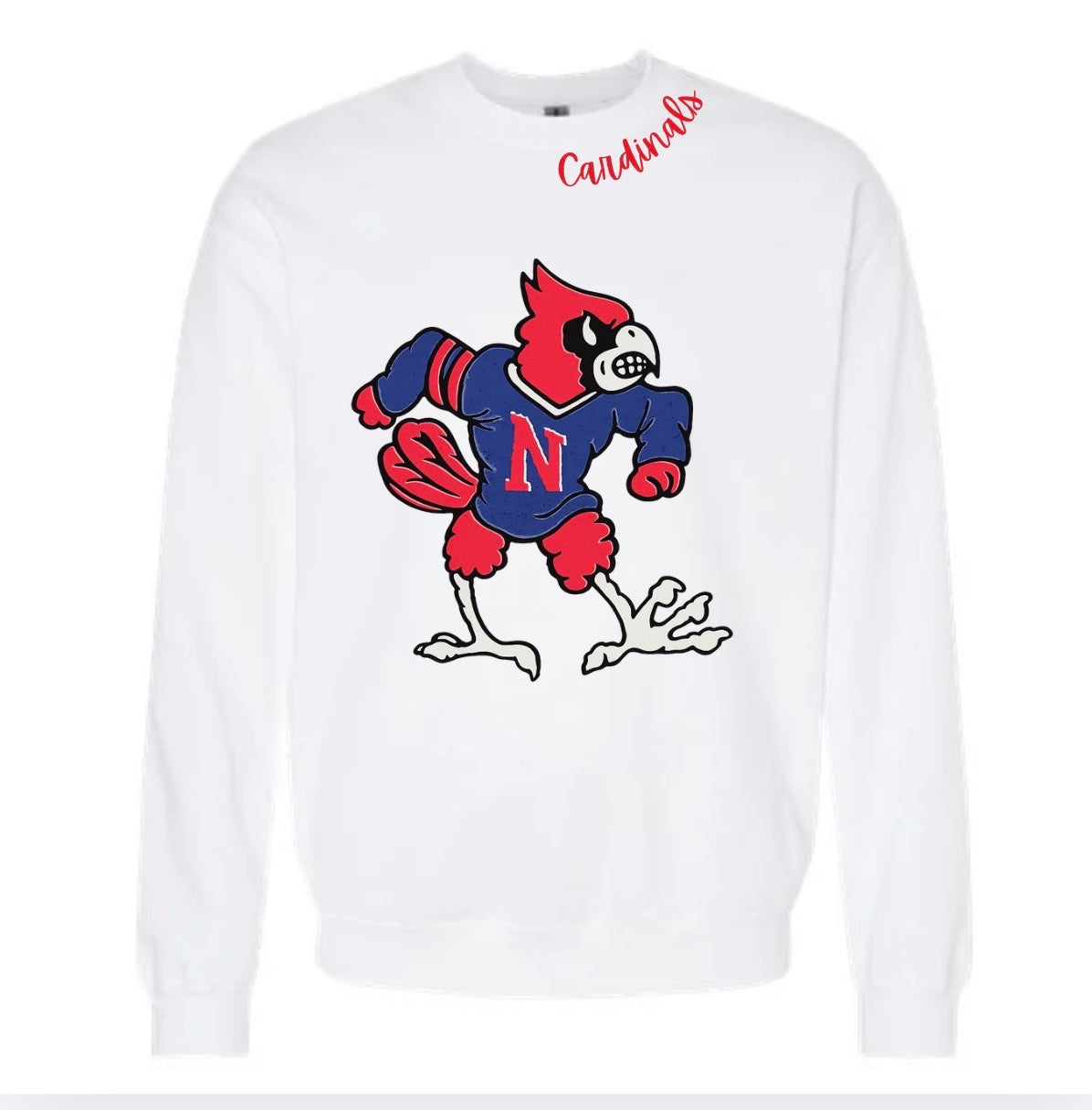 OG Vintage Cardinal Sweatshirt - White