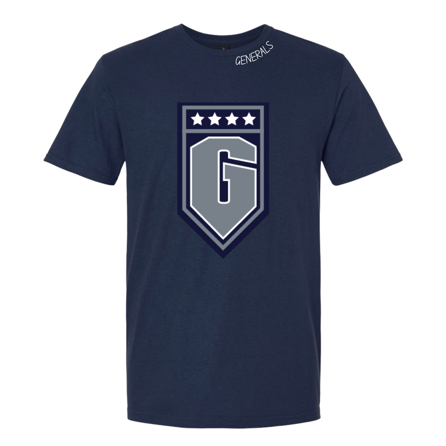 Generals shield tee - Navy