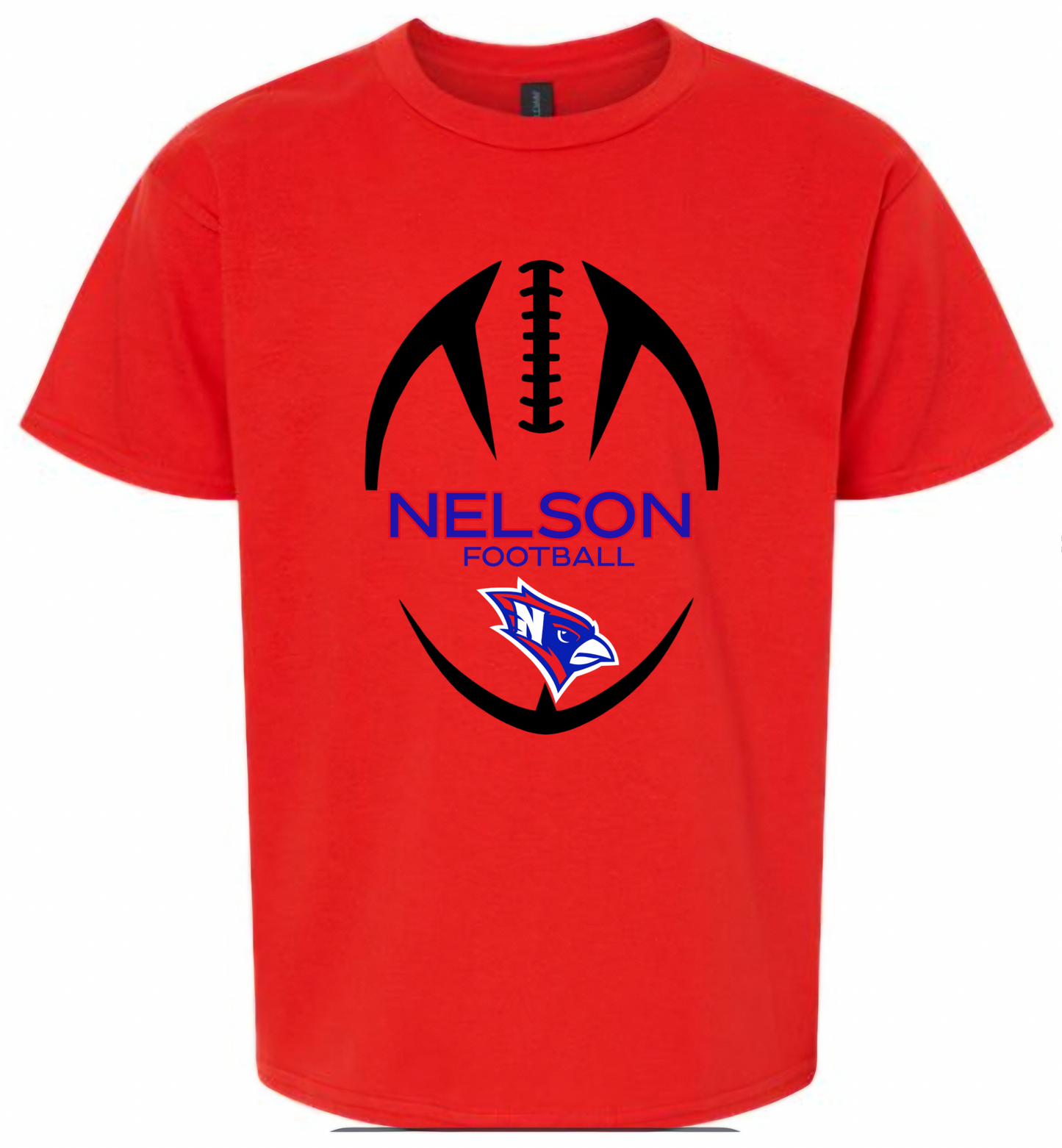 Nelson Football tee - Red