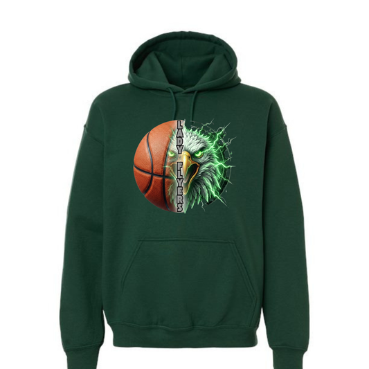 Lady Flyers Hoodie - Dark Green