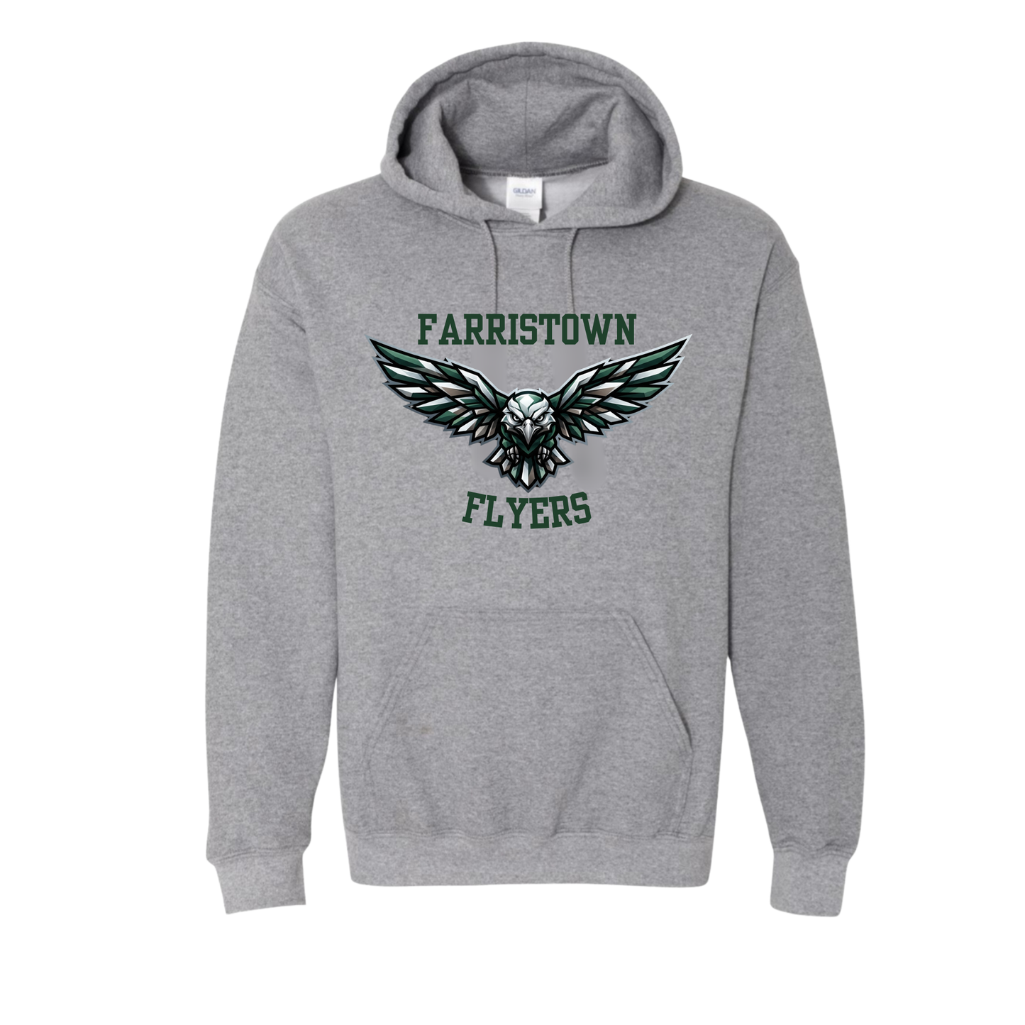 Farristown Flyers Hoodie - Grey