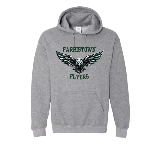 Farristown Flyers Hoodie - Grey