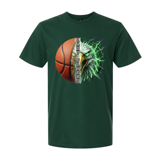 Lady Flyers Tee - Dark Green