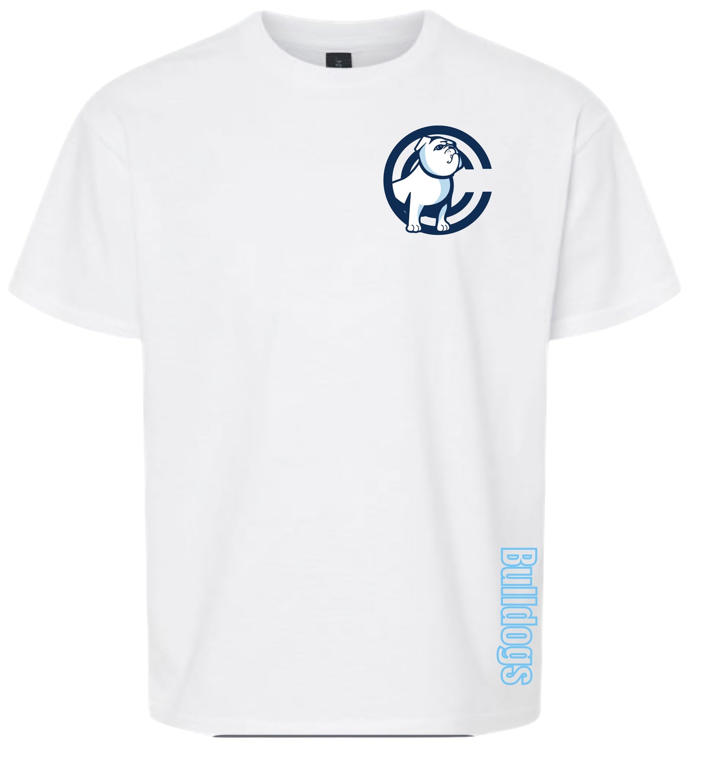 Bulldog CC pocket tee - White (Copy)