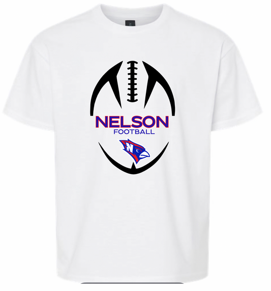 Nelson Football tee - White