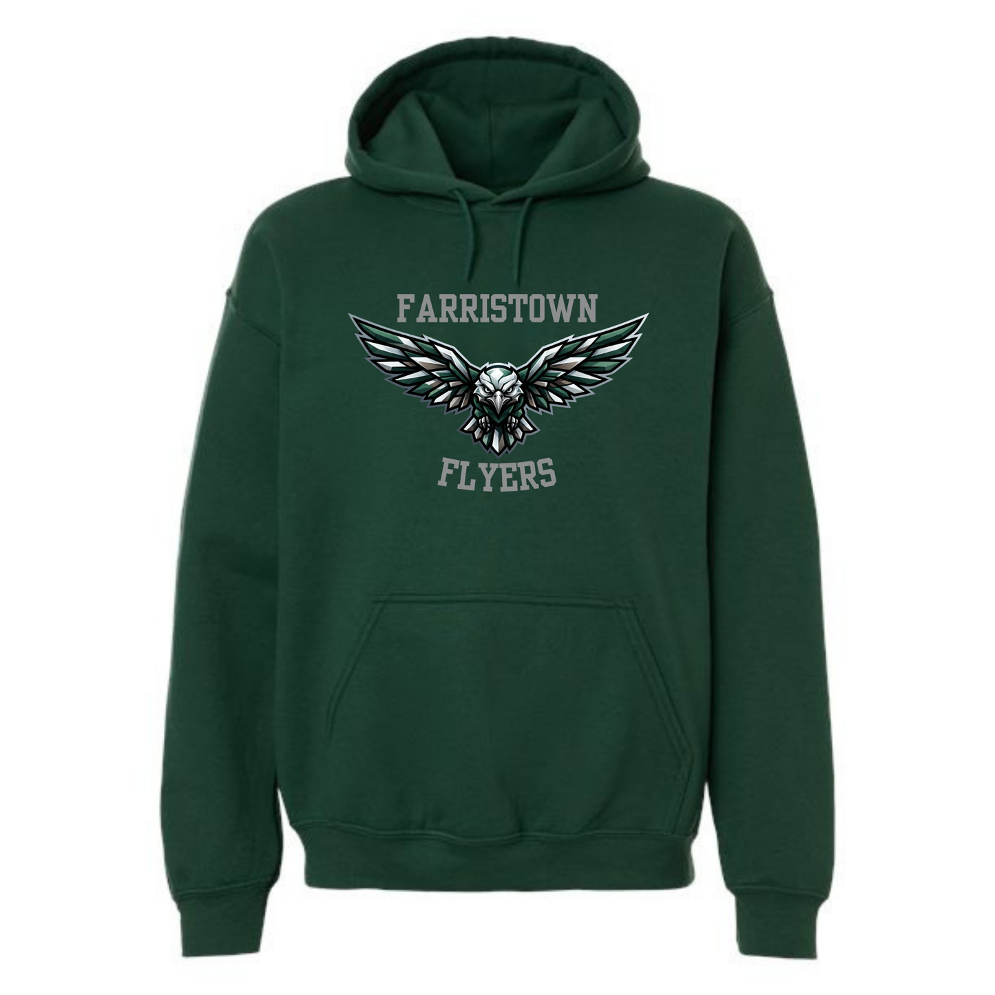 Farristown Flyers Hoodie - Dark Green