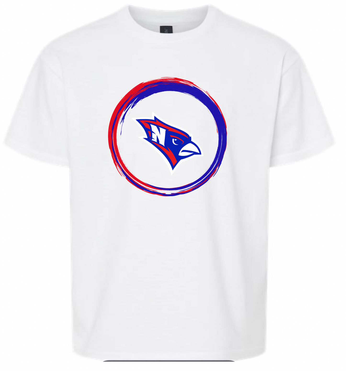 Cardinal Head Circle tee - White