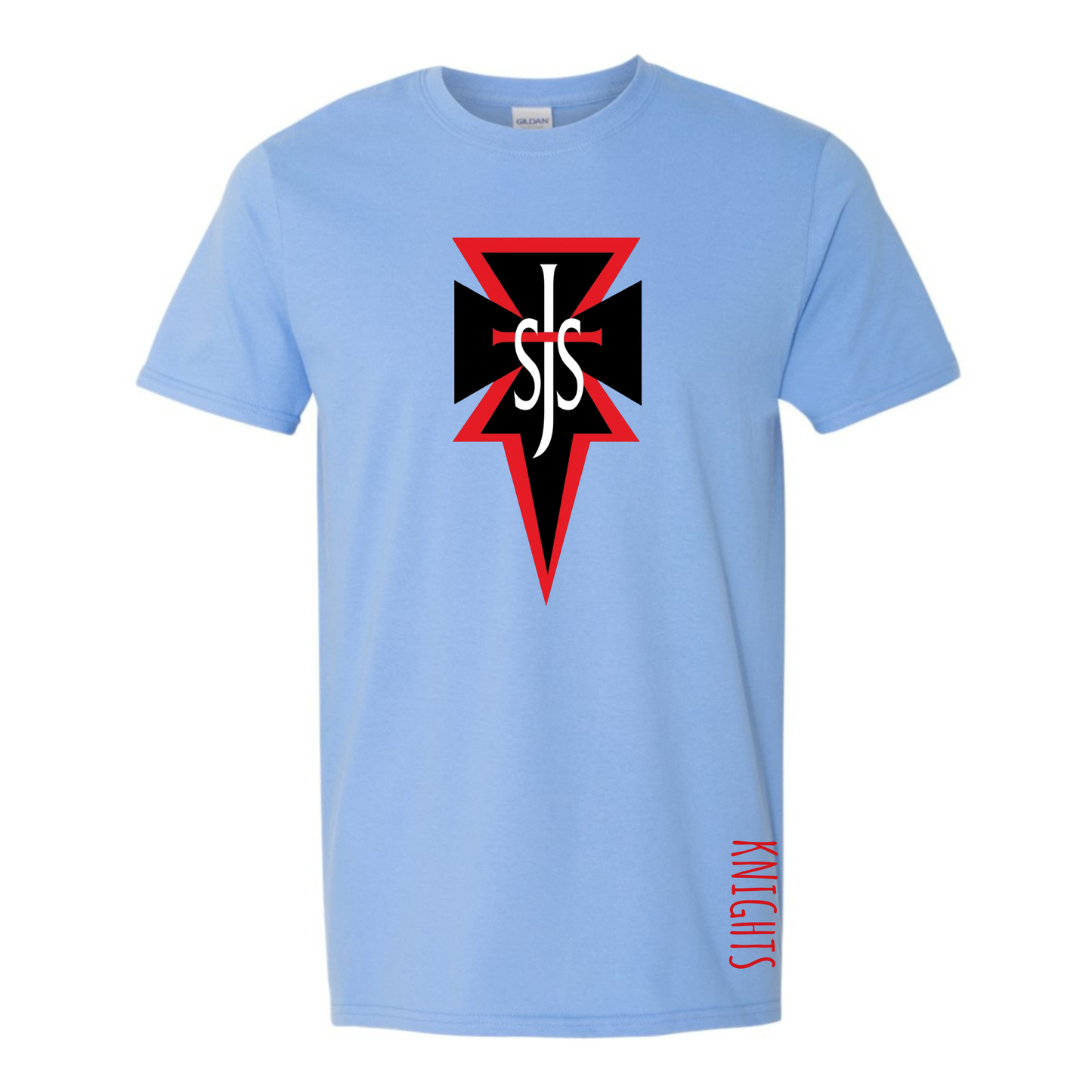 SJS tee - Light Blue
