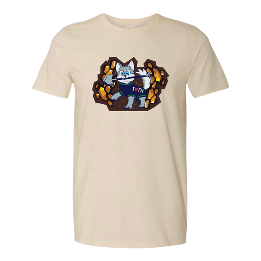 Husky Dig Deep Tee - Natural