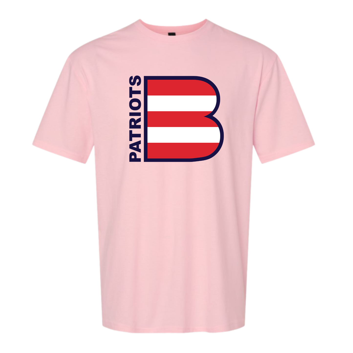 Striped B Patriots tee - Pink