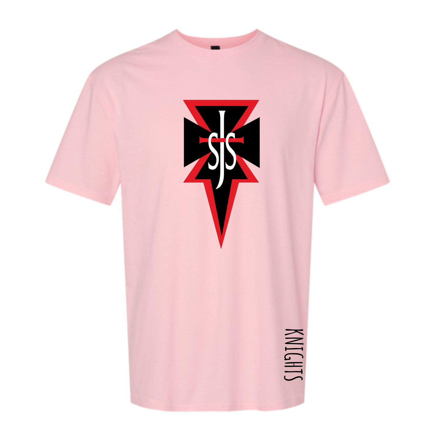 SJS tee - Light PinK