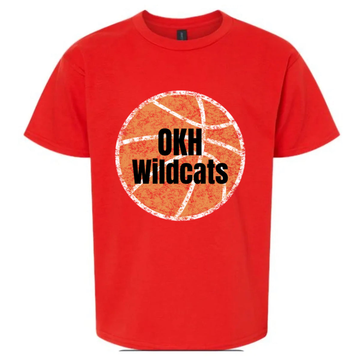 OKH Basketball tee - Red