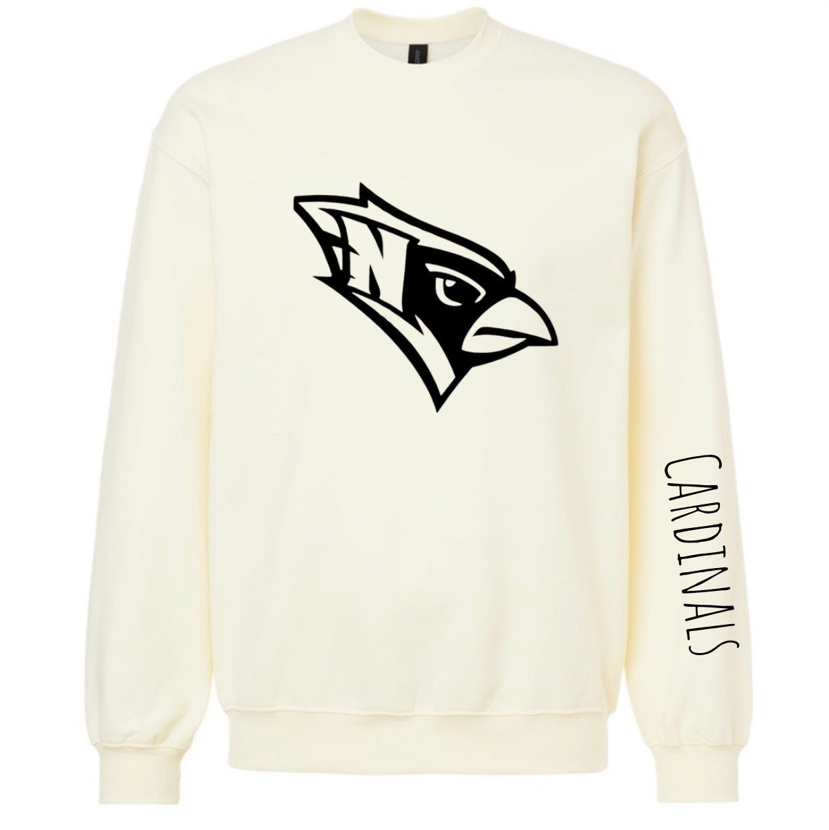 Cardinals Sleeve Crewneck - Off White