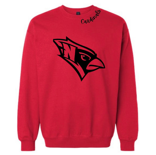 Cardinals Crewneck - Red