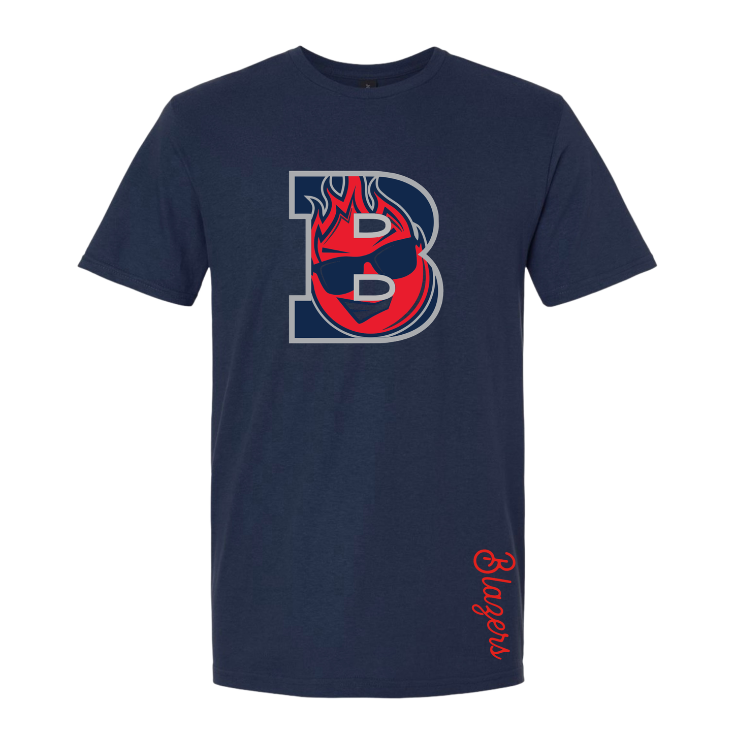 B Blazers Tee - Navy