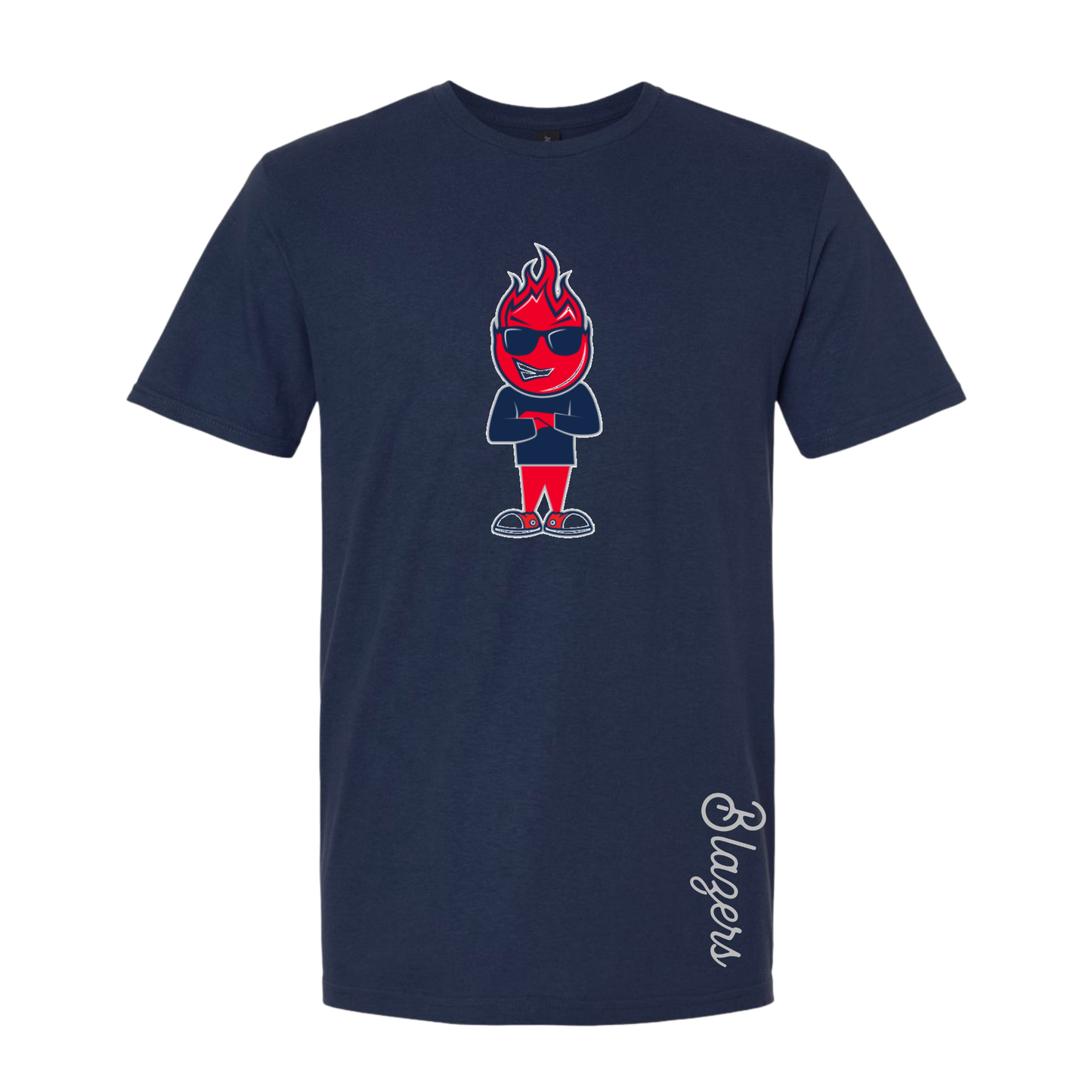 Fireball Boy Tee - Navy