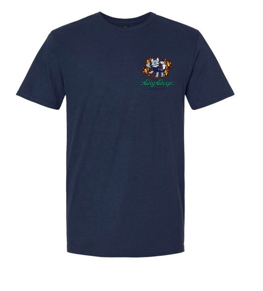 Huskies DDA pocket tee - Navy