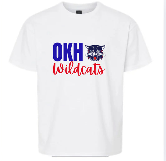 OKH Wildcats tee - White