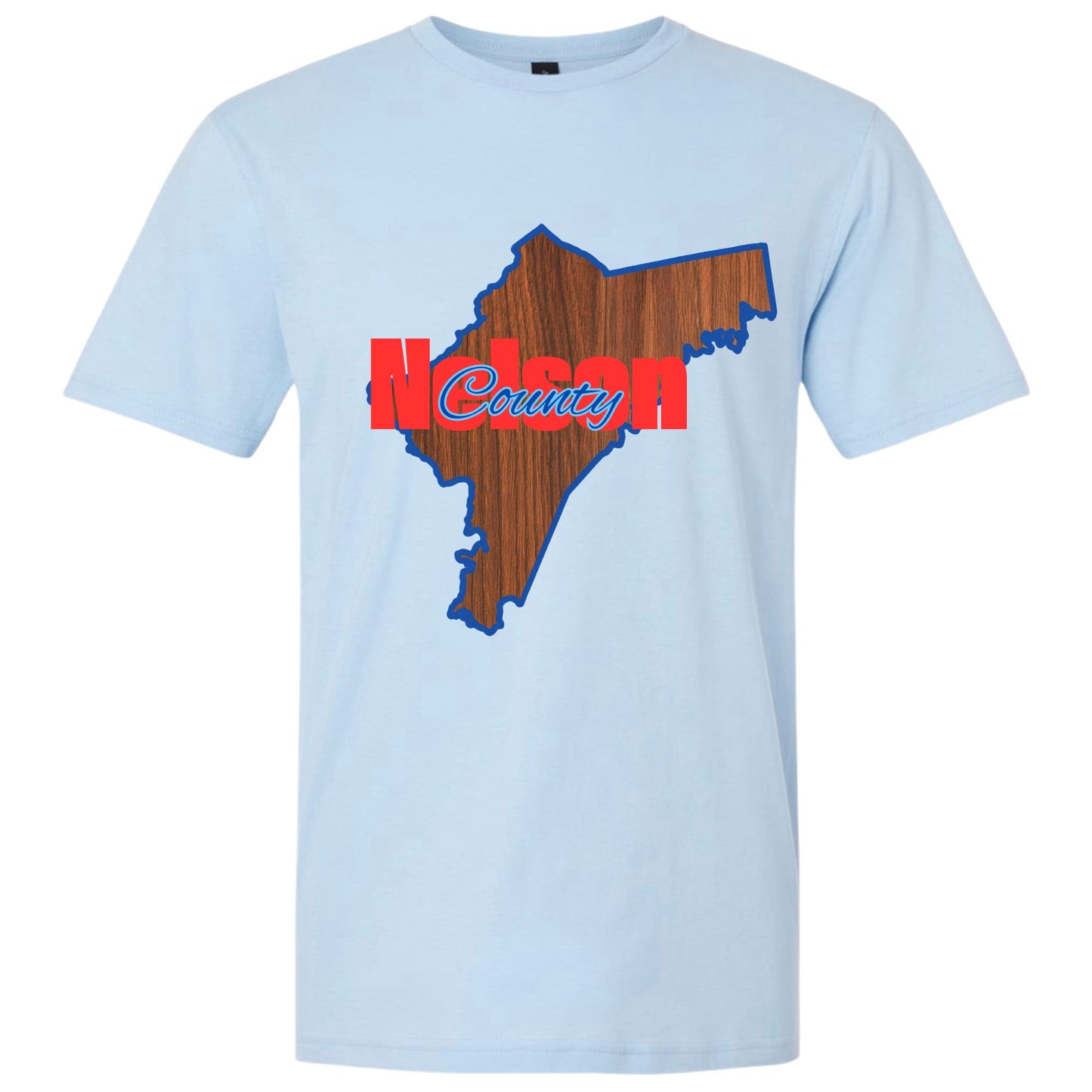 County Tee - Light Blue