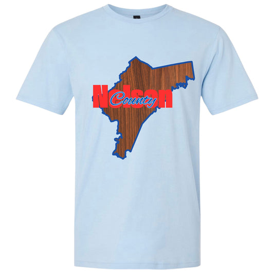 County Tee - Light Blue