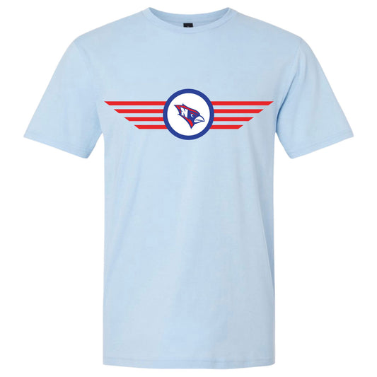 Basic Cardinal Tee - Light Blue