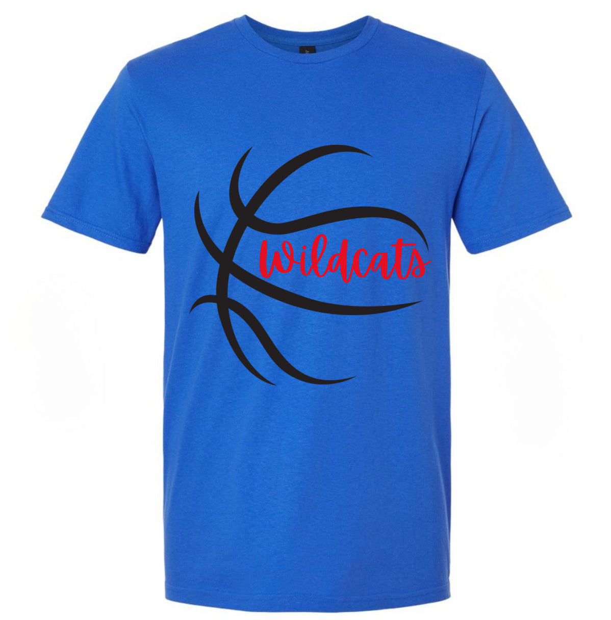 Wildcats Basketball tee - Blue