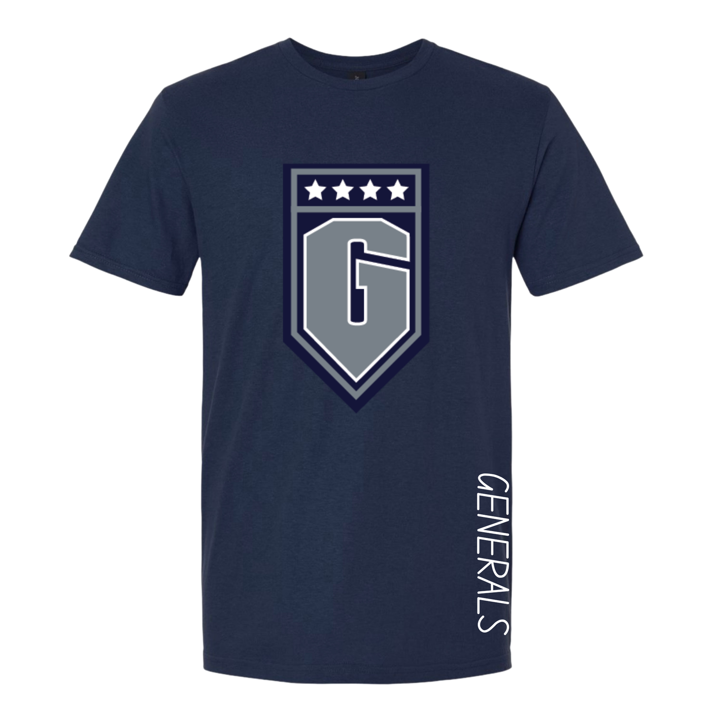 Generals shield tee - Navy
