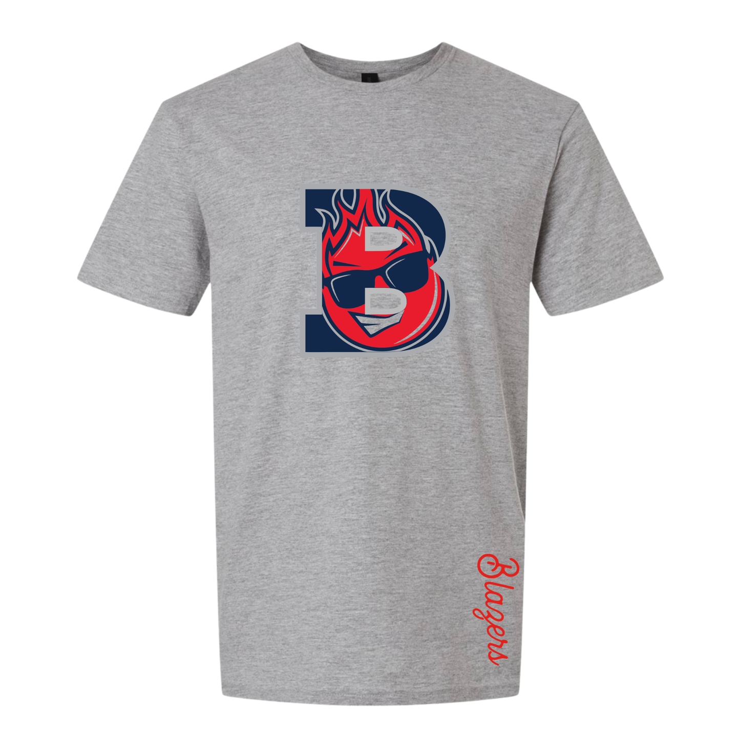 B Blazers Tee - Grey