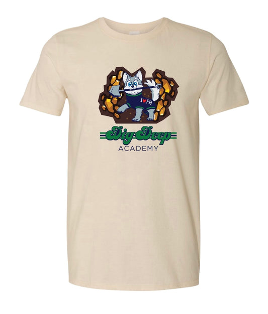 Huskies DDA tee - Natural
