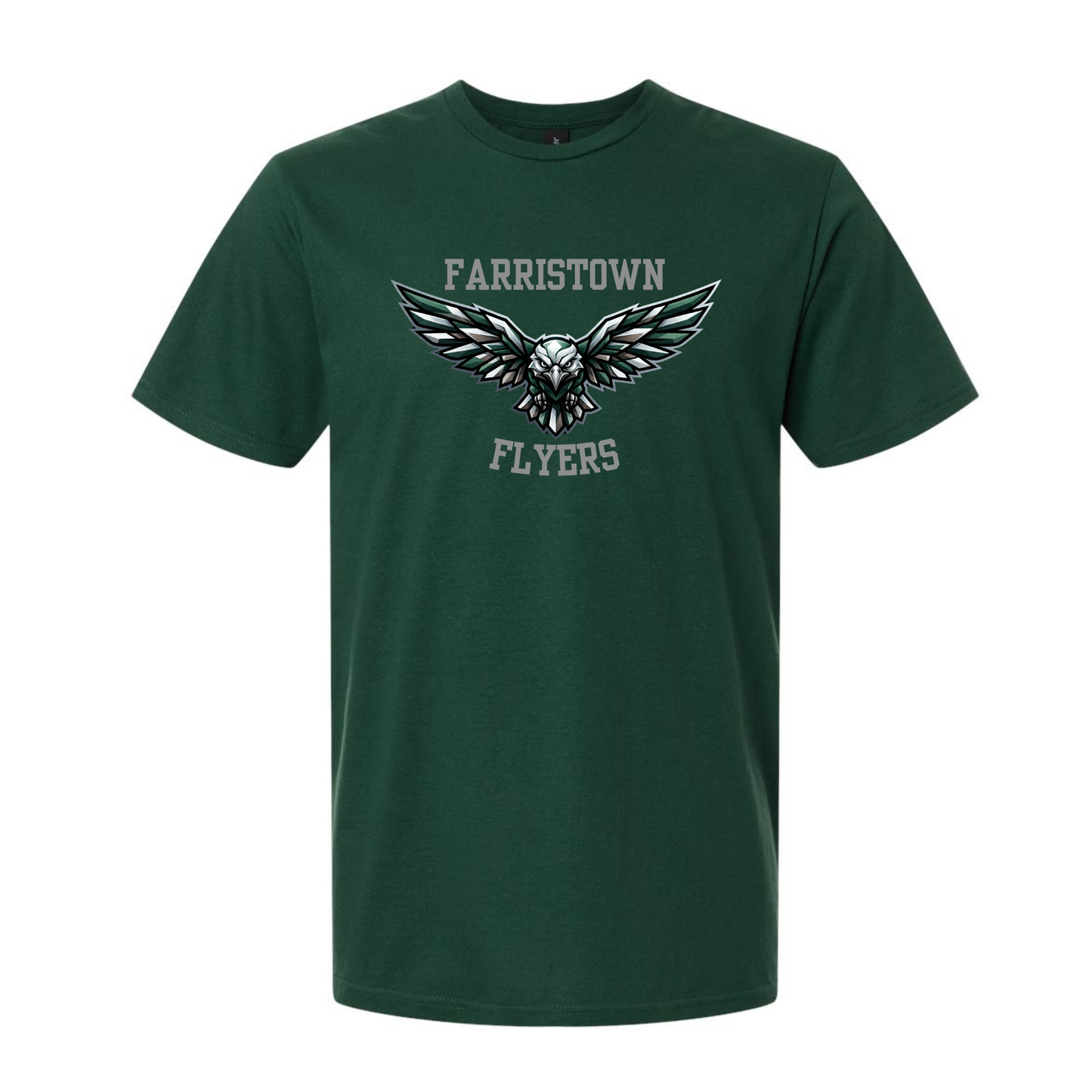 Farristown Flyers Tee - Dark Green