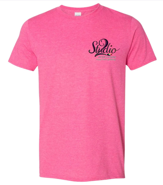 Studio 2 tee - Heather Heliconia