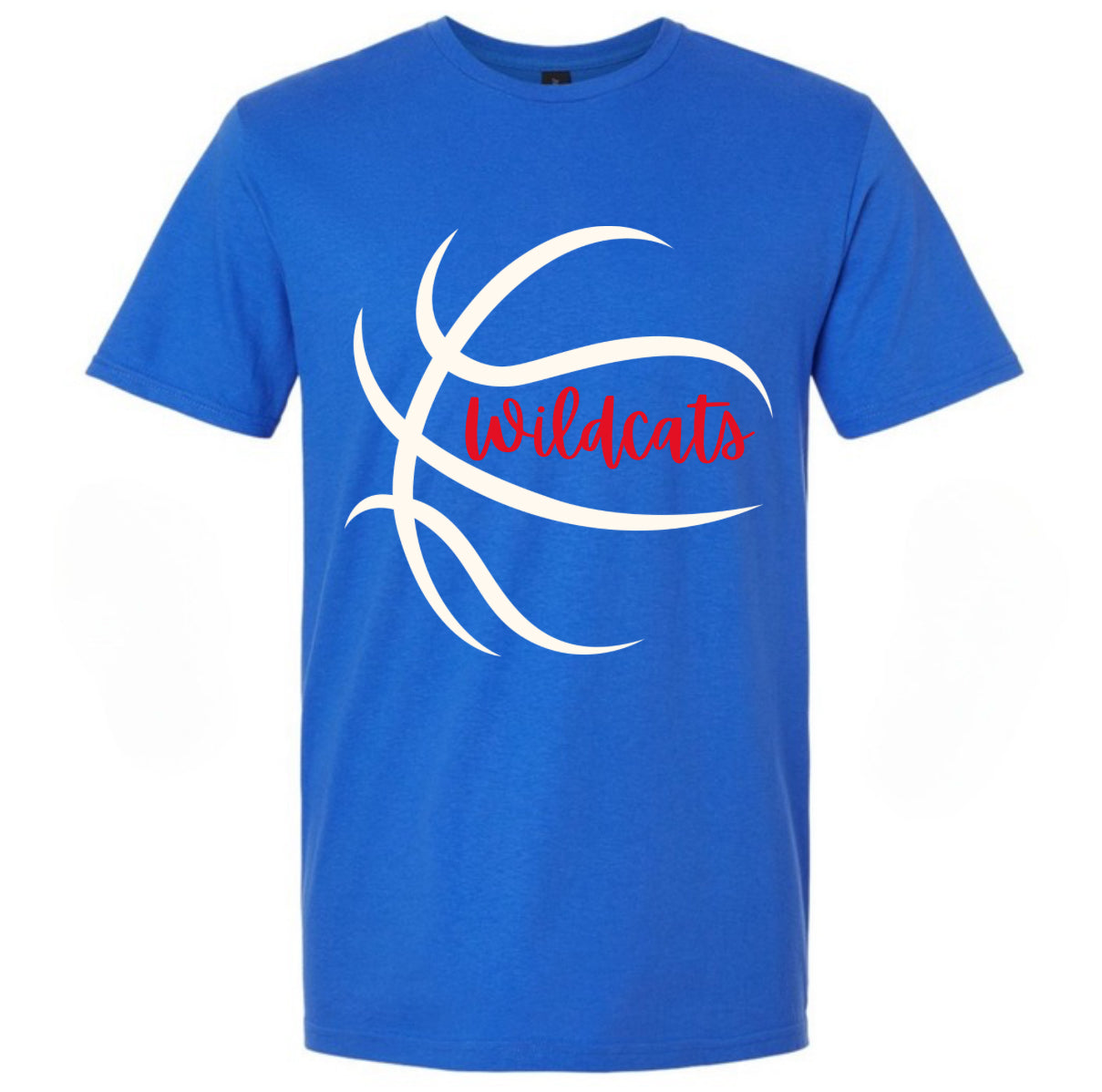 Wildcats Basketball tee - Blue