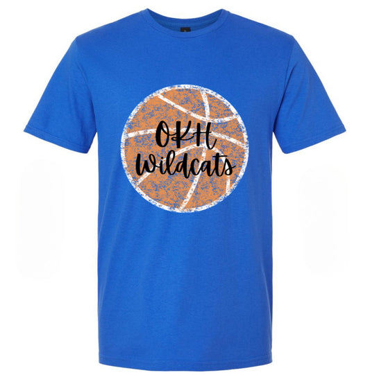 OKH Basketball tee - Blue