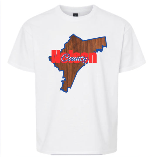 County Tee - White