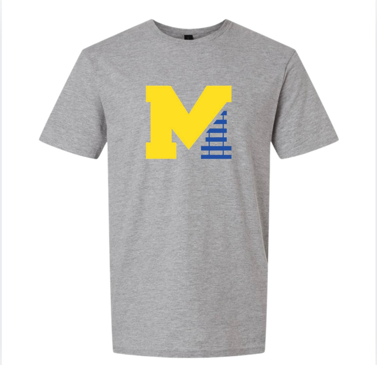 New Haven Mustangs tee - Grey