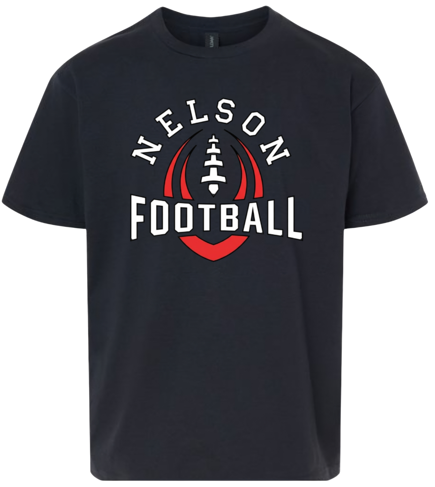 Nelson Football Tee - Black