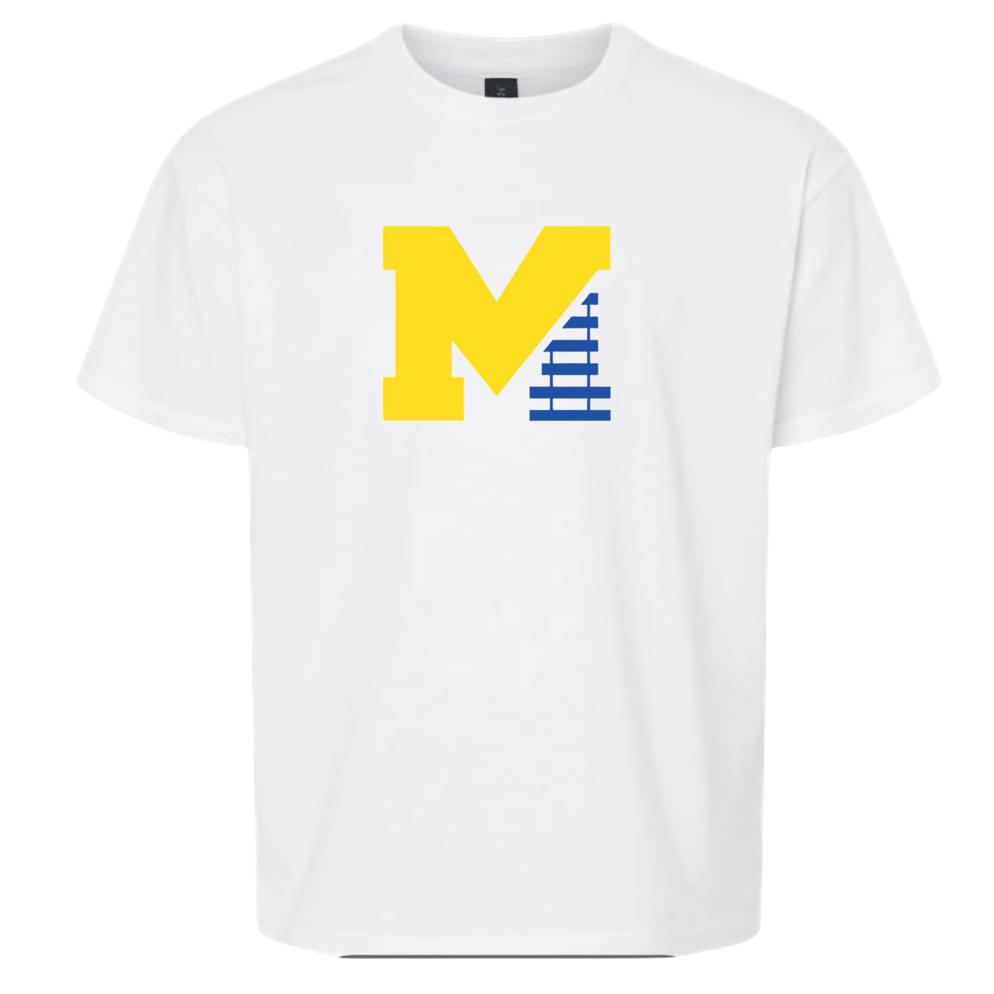 New Haven Mustangs tee - White