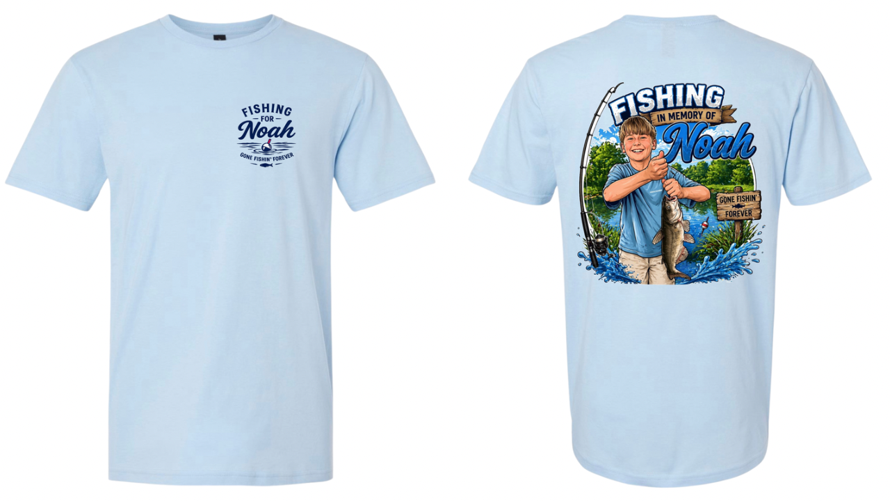 Fishing for Noah - Light Blue